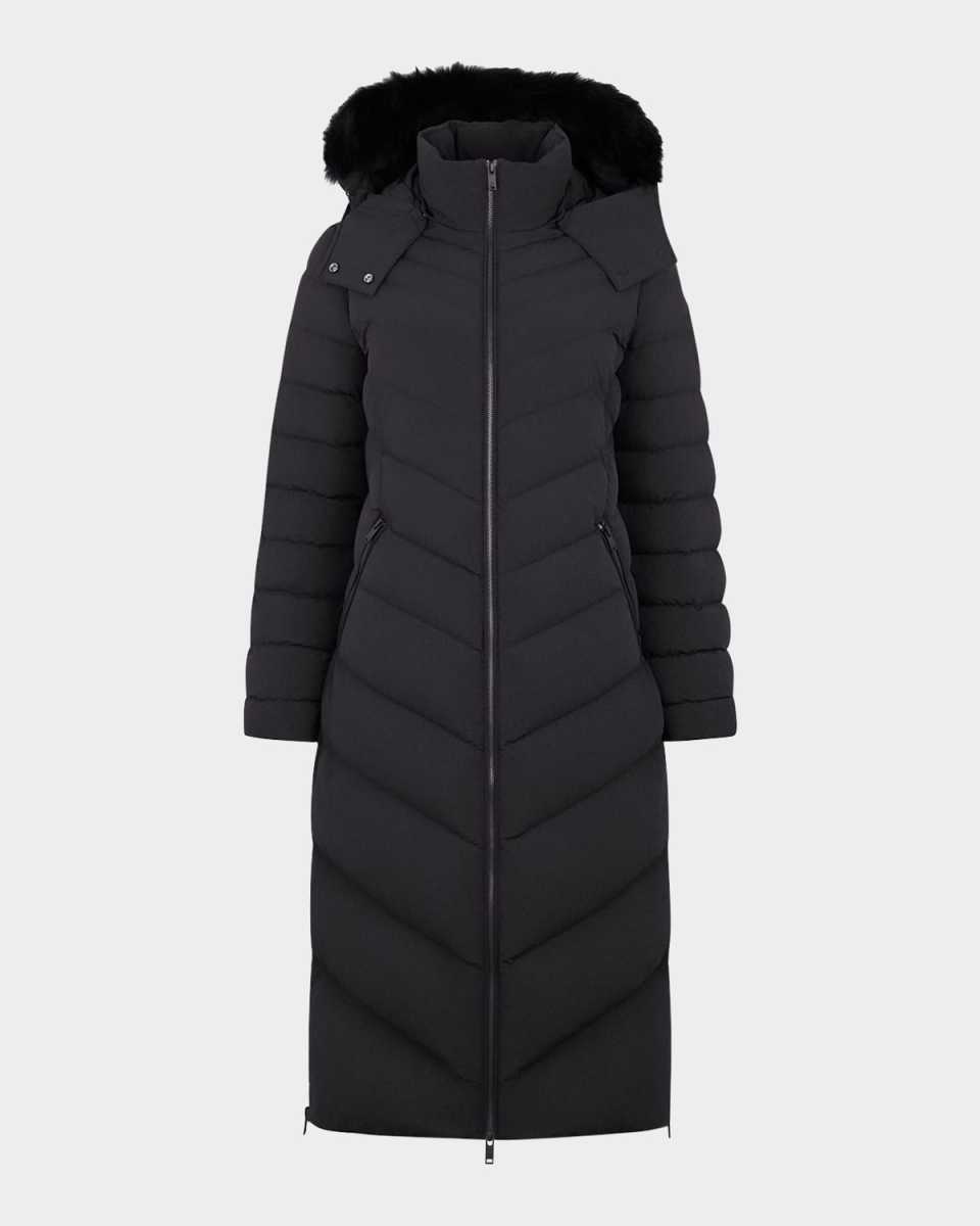 Cooper Lake Parka with Detachable Hood and Shearling Tri